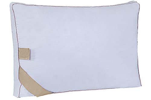 Homemania Kissen Bed, Weiß/Violett/Blau aus Baumwolle, Latex, 40 x 60 cm, 40 x 60 cm von Homemania