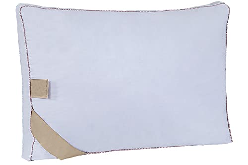 Homemania Kissen Bed, Weiß/Violett/Blau aus Baumwolle, Silikon, 40 x 60 cm, 40 x 60 cm von Homemania
