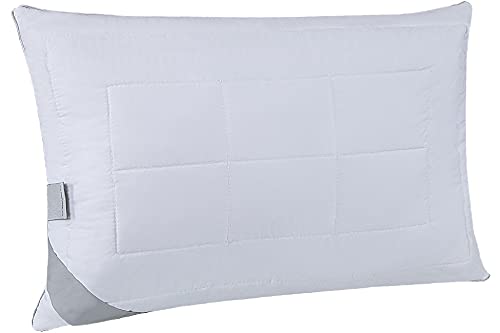 Homemania Kissen Bed, weiß/grün aus Baumwolle, Silikon, 50 x 70 cm, 50 x 70 cm von Homemania