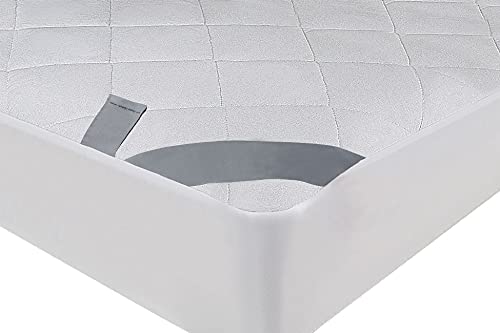 Homemania Matratzenauflage Bed Einzelbett, weiß, Mikrofaser, 100 x 200 cm, 100 x 200 cm von Homemania