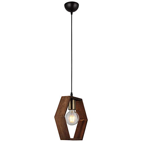 Homemania Pendelleuchte, Metall, Gold, Schwarz, Holz Homemania Pendelleuchte, Metall, Gold, Schwarz, Holz von Homemania