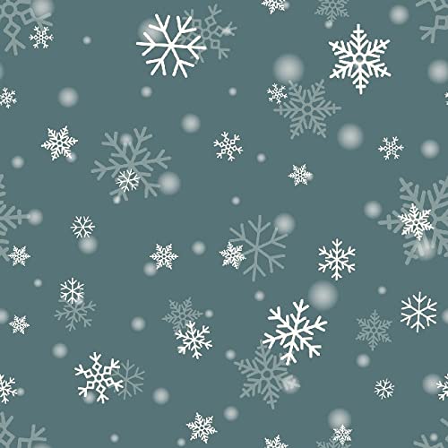 Homemania Teppich, Bedruckt, Snowflakes, geometrisch, Dekoration für Haus, rutschfest, für Wohnzimmer, Schlafzimmer, Mehrfarbig aus Polyester, Baumwolle, 80 x 120 cm von Homemania