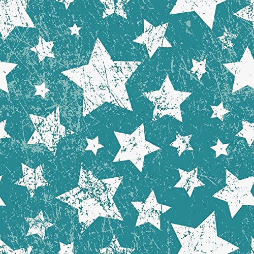 Homemania Teppich, Bedruckt, Soft Stars, geometrisch, rutschfest, für Wohnzimmer, Schlafzimmer, Mehrfarbig aus Polyester, Baumwolle, 100 x 150 cm von Homemania