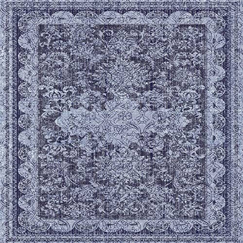 Homemania Teppich Bedruckt Ethnic Trends 14 – Aubusson – Dekoration für Haus, rutschfest, für Wohnzimmer, Schlafzimmer, Mehrfarbig, aus Polyester, Baumwolle, 100 x 150 cm von Homemania