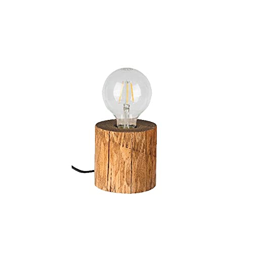 Homemania Tischlampe Foster, Schreibtisch, Büro, Nachttisch, Holz, 8-12 x 8-12 x 10 von Homemania