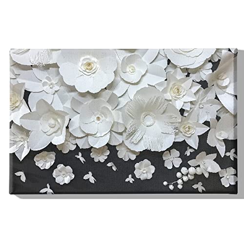 Homemania Wandbild, Blumen, Natur, für Wohnzimmer, Schlafzimmer, mehrfarbig, 45 x 3 x 70 cm, -HM20KNV45 x 70 – 136, Polyester, Holz von Homemania