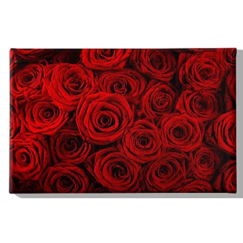 Homemania Wandbild, Blumen, Natur, für Wohnzimmer, Schlafzimmer, mehrfarbig, 45 x 3 x 70 cm, -HM20KNV45 x 70 – 211, Polyester, Holz von Homemania