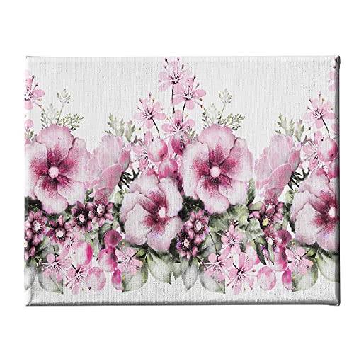 Homemania Wandbild, Blumen, Natur, für Wohnzimmer, Schlafzimmer, mehrfarbig, 45 x 3 x 70 cm, -HM20KNV45 x 70 – 89, Polyester, Holz von Homemania