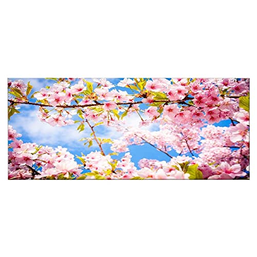 Homemania Wandbild, Blumen, Natur, für Wohnzimmer, Schlafzimmer, mehrfarbig, 70 x 3 x 100 cm, -HM20KNV70 x 100 – 167, Polyester, Holz von Homemania