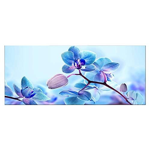 Homemania Wandbild, Blumen, Natur, für Wohnzimmer, Schlafzimmer, mehrfarbig, 70 x 3 x 100 cm, -HM20KNV70 x 100 – 26, Polyester, Holz von Homemania