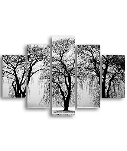 Homemania Wandbild, Winter-5, Natur und Landschaften pro Wohnzimmer, mehrfarbig, 95 x 0,3 x 60 cm, -HM205MDF169, MDF von Homemania