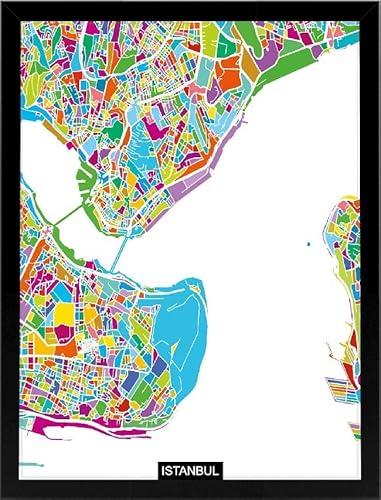 Homemania fr3040-108 Gemälde, MDF, Glas, Papier, Karton, mehrfarbig, Einheitsgröße von Homemania