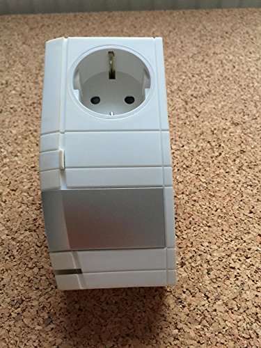 HomeMatic 105788 Funk-Zwischenstecker-Schaltaktor 1-Fach, HM-LC-Sw1-PL von Homematic