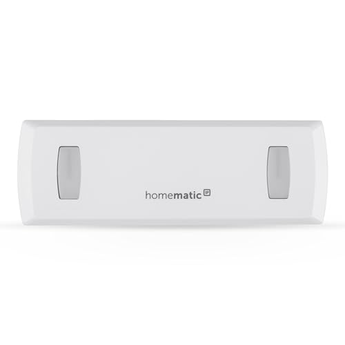 Homematic IP Smart Home Durchgangssensor mit Richtungserkennung, 3 V, weiße + braune Abdeckung im Lieferumfang enthalten, Bewegungserkennung, Energie sparen, 151159A0 von Homematic IP