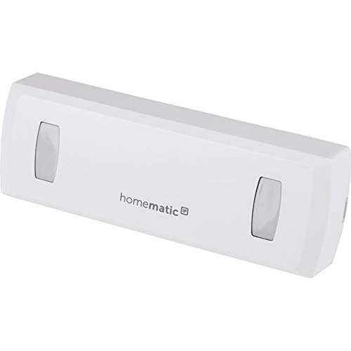 Homematic IP Smart Home Durchgangssensor mit Richtungserkennung, 3 V, weiße + braune Abdeckung im Lieferumfang enthalten, Bewegungserkennung, Energie sparen, 151159A0 von Homematic IP