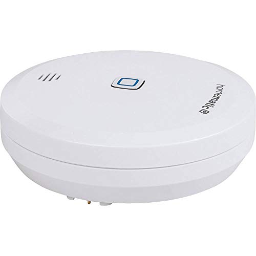 Homematic IP Smart Home Wassersensor, Wassermelder für zuverlässige Alarmierung per Sirene und Push-Benachrichtigung in der Smartphone-App bei Feuchtigkeit und Wasser, 151694A0 von Homematic