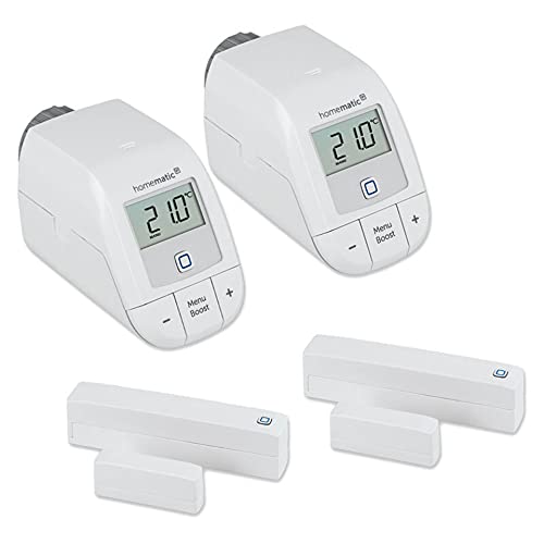 Homematic IP 2er-Set Smart Home Heizen - Heizkörperthermostat und Fenster- und Türkontakt Homematic IP 2er-Set Smart Home Heizen - Heizkörperthermostat und Fenster- und Türkontakt von Homematic