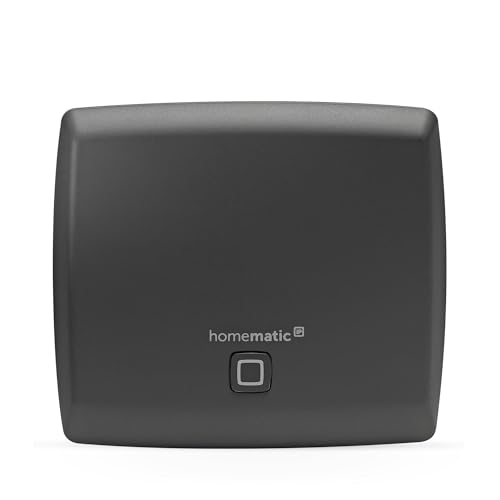 Homematic IP Access Point, Smart Home Gateway mit kostenloser App und Sprachsteuerung über Amazon Alexa, anthrazit, 160275A0 von Homematic