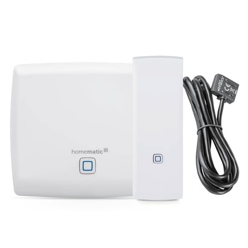 Homematic IP Access Point, Smart Home Gateway mit kostenloser App und Sprachsteuerung über Amazon Alexa + Smart Home Schnittstelle für Gaszähler, Gasverbrauch messen von Homematic IP