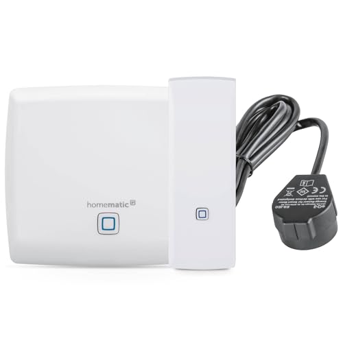 Homematic IP Access Point, Smart Home Gateway mit kostenloser App und Sprachsteuerung über Amazon Alexa + Smart Home Schnittstelle für Smart Meter, Stromverbrauch messen von Homematic IP