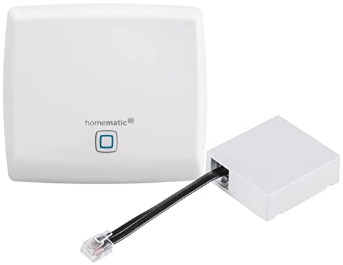 Homematic IP Smart Home Access Point + Modul für Hörmann-Antriebe, digitale Garagentorsteuerung per App, Alexa & Google Assistant, einfache Installation, für ein Hörmann-Garagentorantrieb von Homematic IP