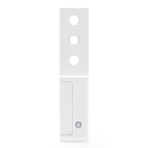 Homematic IP Smart Home Fenstergriffsensor, weiße + Silberne Abdeckung, digitaler Sensor zum effizienten Heizen, Überwachung der Fenster per App, Energie sparen, 142800A0 von Homematic IP