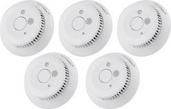 Homematic IP Funk-Rauchwarnmelder mit Q-Label 5er Set Rauchmelder Homematic IP Funk-Rauchwarnmelder mit Q-Label 5er Set Rauchmelder von Homematic IP