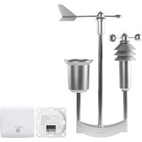 Homematic IP Funk Wetterstation Weiß 868MHz Access Point + Wettersensor pro + Rolladenaktor von Homematic IP