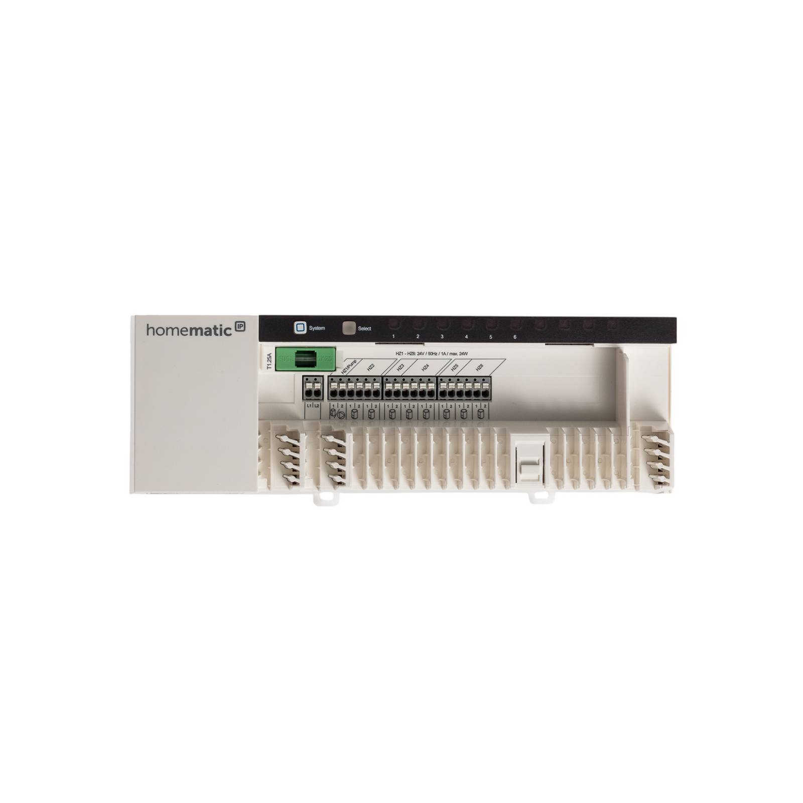 Homematic IP Fußbodenheizungsaktor, 6-fach, 24 V Homematic IP Fußbodenheizungsaktor, 6-fach, 24 V von Homematic IP