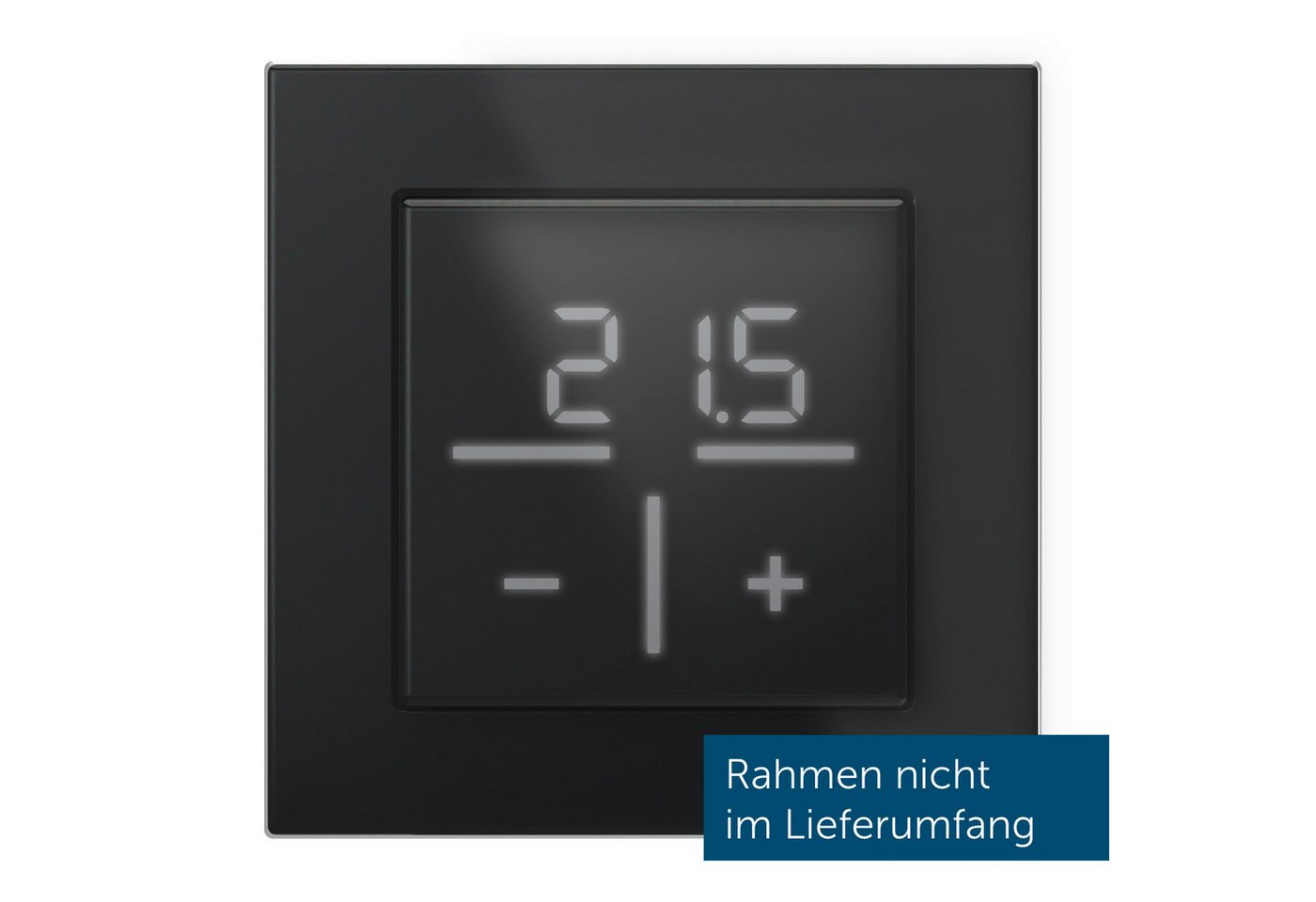 Homematic IP Glas-Wandthermostat Smart-Home-Zubehör Homematic IP Glas-Wandthermostat Smart-Home-Zubehör von Homematic IP