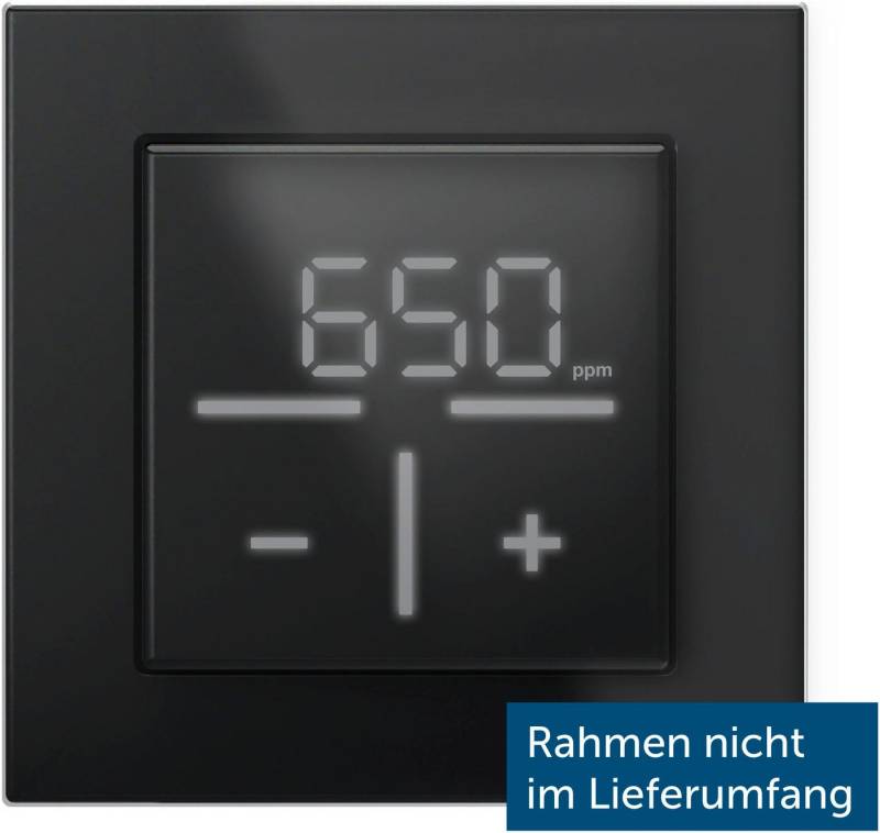 Homematic IP Glas-Wandthermostat mit CO2-Sensor Smart-Home-Zubehör von Homematic IP