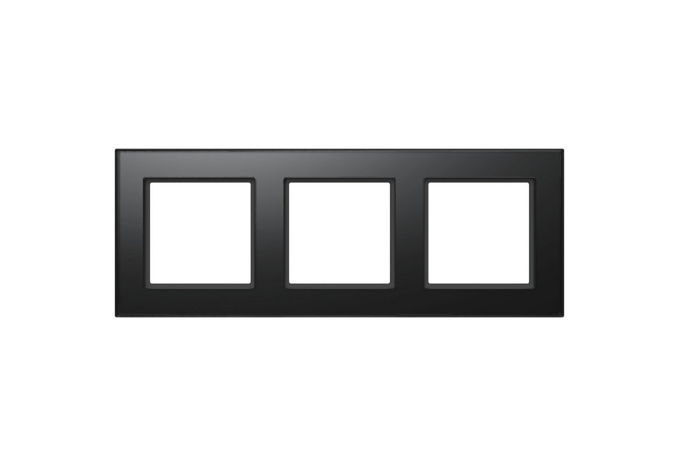 Homematic IP Glasrahmen – 3-fach Smart-Home-Zubehör von Homematic IP