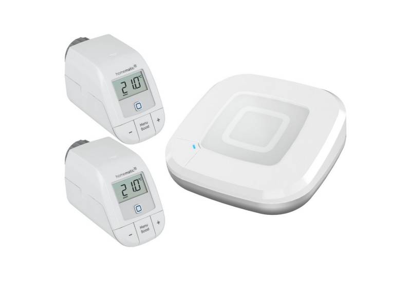 Homematic IP HOMEMATIC IP Starterset Heizen für 2 Heizkörper Smart-Home Starter-Set von Homematic IP