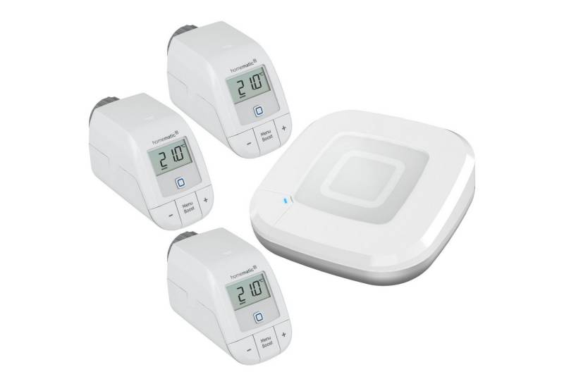 Homematic IP HOMEMATIC IP Starterset Heizen für 3 Heizkörper Smart-Home Starter-Set von Homematic IP