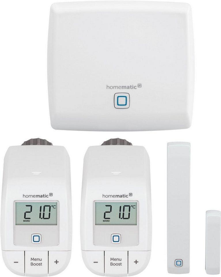 Homematic IP Heizen Basic M (4-tlg) Smart-Home Starter-Set von Homematic IP
