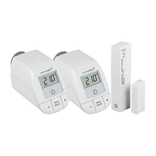 Homematic IP Heizkörperthermostat – basic (2x) & SWDM von Homematic