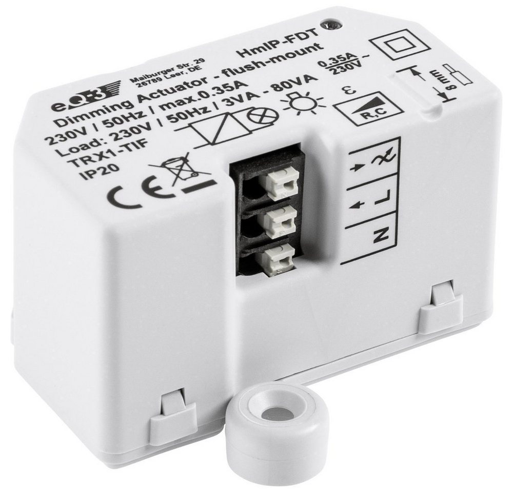 Homematic IP Homematic IP Funk Dimmaktor mit Dimmfunktion HmIP-FDT Smart-Home-Zubehör von Homematic IP