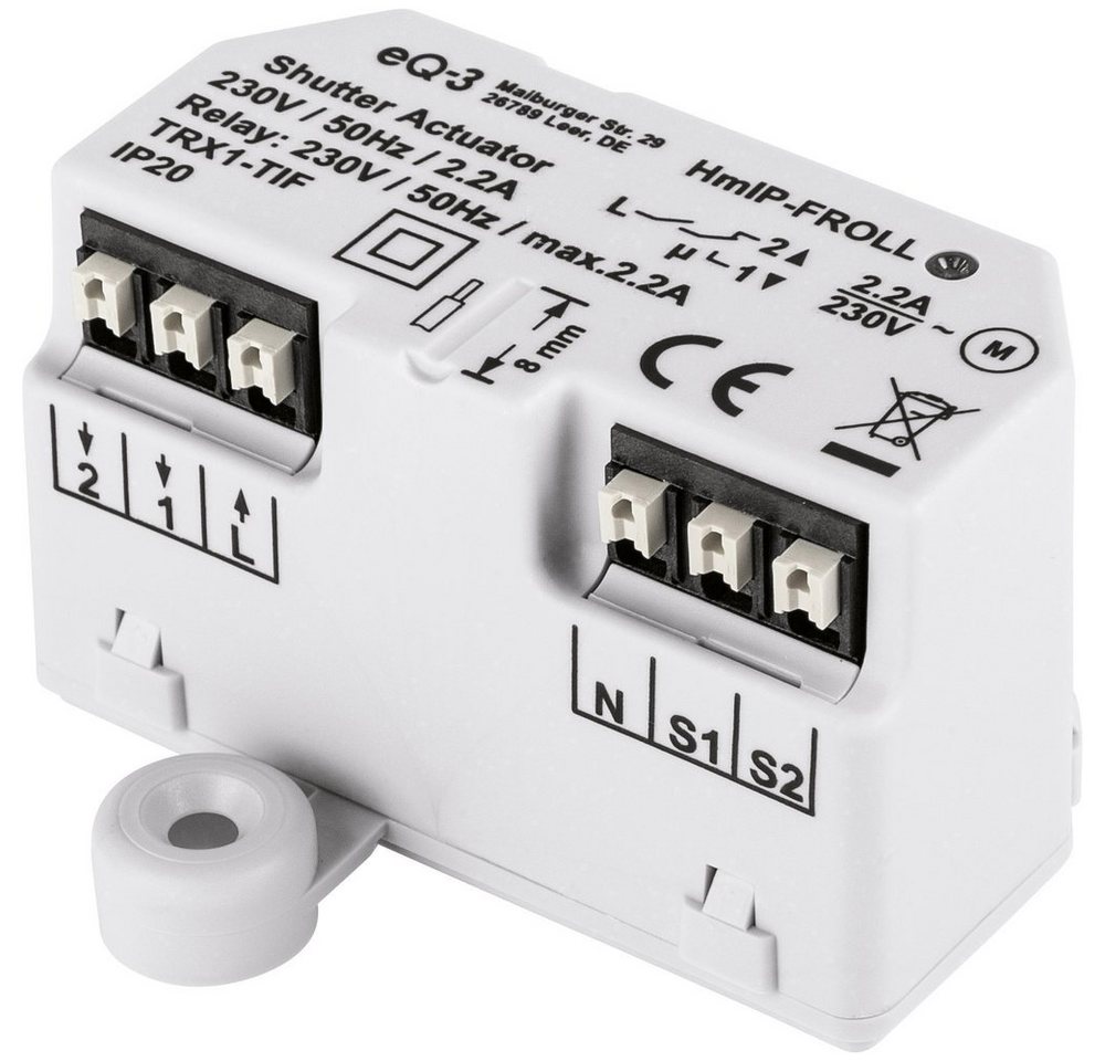 Homematic IP Homematic IP Funk Rollladenaktor HmIP-FROLL Smart-Home-Zubehör Homematic IP Homematic IP Funk Rollladenaktor HmIP-FROLL Smart-Home-Zubehör von Homematic IP