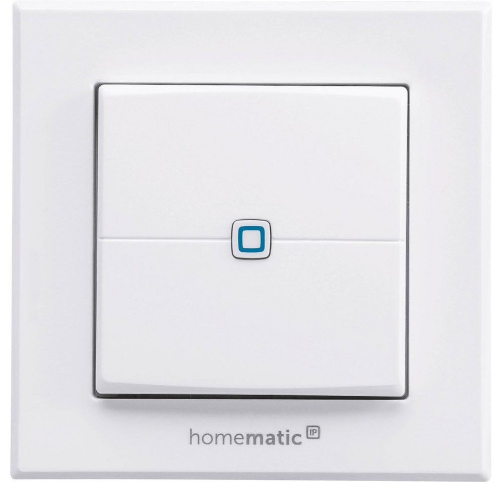 Homematic IP Homematic IP Funk Wandtaster HMIP-WRC2 Smart-Home-Zubehör Homematic IP Homematic IP Funk Wandtaster HMIP-WRC2 Smart-Home-Zubehör von Homematic IP