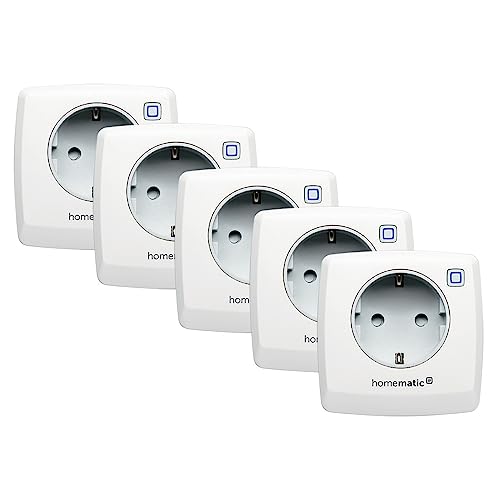 Homematic IP Smart Home 5er-Set Schaltsteckdose HmIP-PS-2 Homematic IP Smart Home 5er-Set Schaltsteckdose HmIP-PS-2 von Homematic