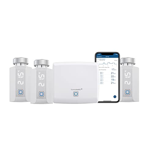 Homematic IP Access Point + 3x Heizkörperthermostat – Evo von Homematic