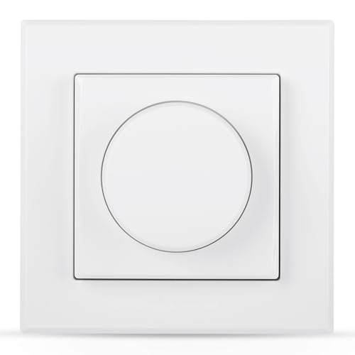 Homematic IP Smart Home Drehtaster, Drehschalter zum Dimmen von Homematic IP Dimmaktoren, Zubehör für Ihr Homematic IP Smart Home, universell einsetzbar, kabellos, 154888A0 von Homematic IP