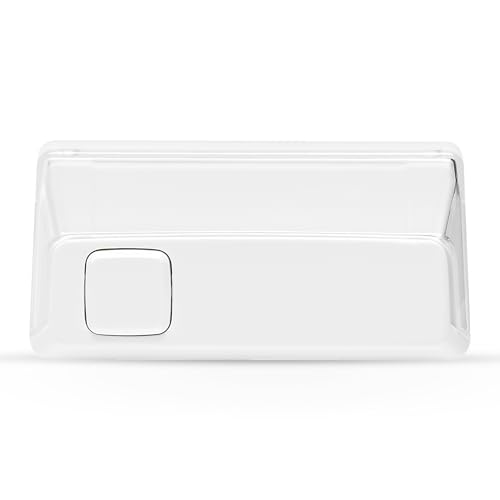 Homematic IP Smart Home Klingeltaster, Digitale Türklingel ohne Kabel, Batteriebetrieb, Benachrichtigung per App, Alexa & Google Assistant, einfache Installation, Doorbell, 150657A0 von Homematic