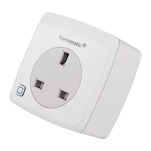 Homematic IP Smart Home Schalt-Mess-Steckdose, Vereinigtes Königreich, 150007A0 von Homematic IP