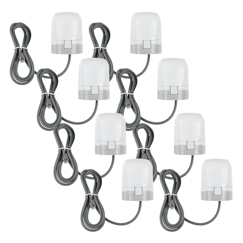 Homematic IP Smart Home 8er-Set Stellantrieb - motorisch, HmIP-VDMOT von Homematic