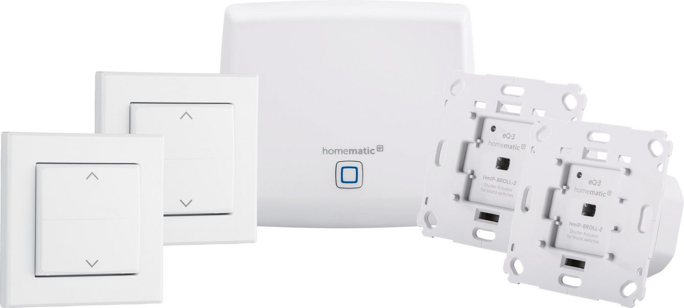 Homematic IP Starter Set Beschattung Smart-Home Starter-Set, Smart Home für 2 Rollläden & Markisen Homematic IP Starter Set Beschattung Smart-Home Starter-Set, Smart Home für 2 Rollläden & Markisen von Homematic IP