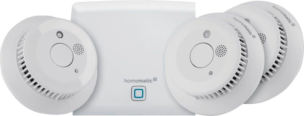 Homematic IP Starter Set Rauchwarnmelder (150788A0) Rauch- und Hitzewarnmelder von Homematic IP
