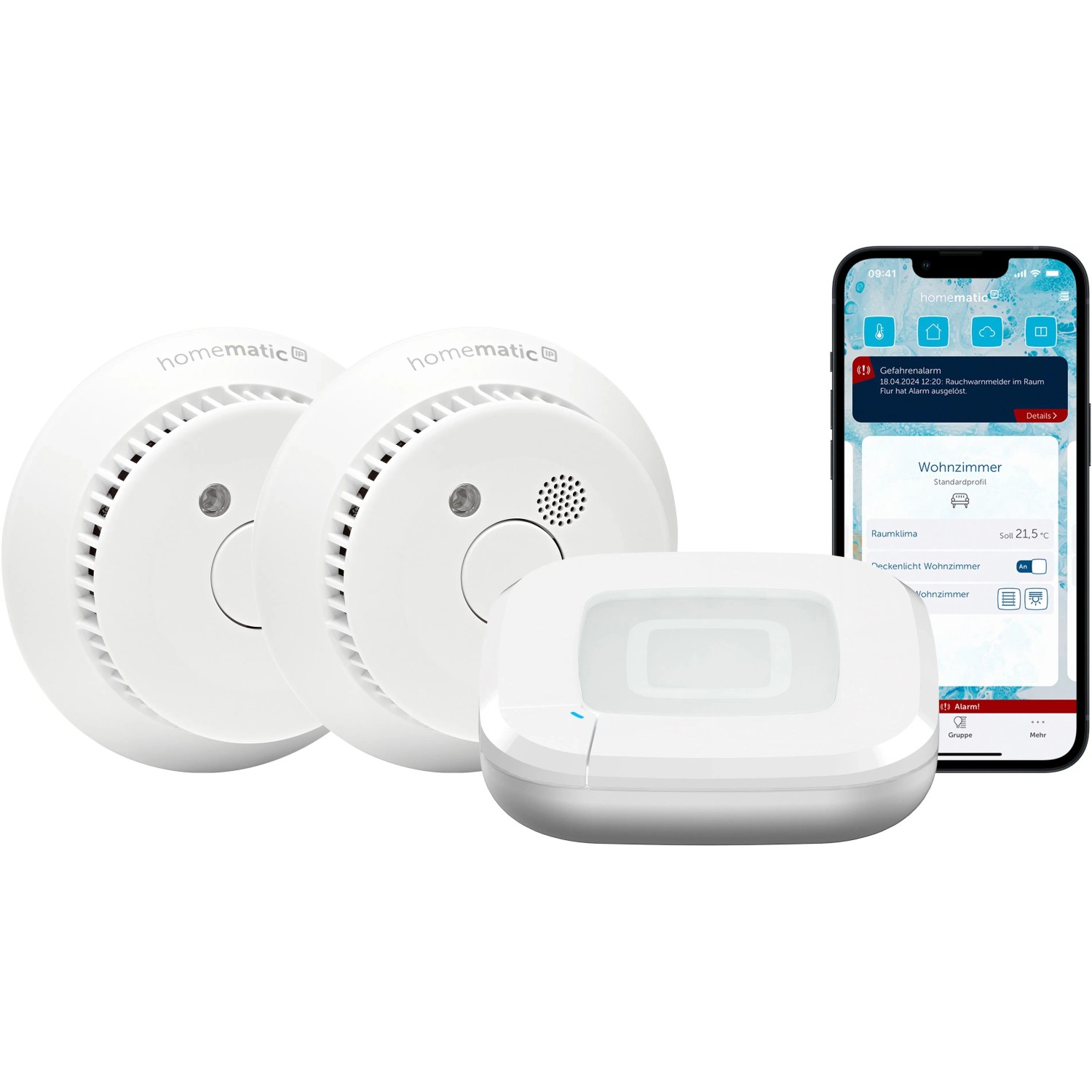 Homematic IP Starter Set Rauchwarnmelder Homematic IP Starter Set Rauchwarnmelder von Homematic IP