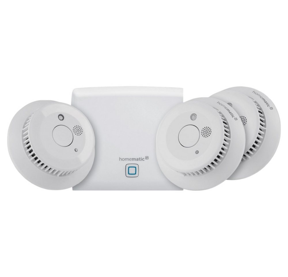 Homematic IP Starter Set - Rauchwarnmelder - weiß Rauchmelder von Homematic IP