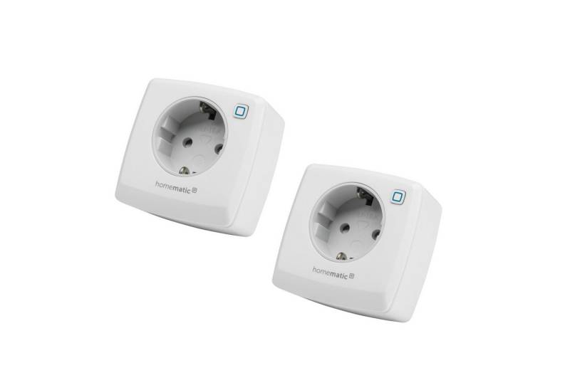 Homematic IP Steckdose HOMEMATIC IP 157338A0, Schaltsteckdose, 2 Stück von Homematic IP